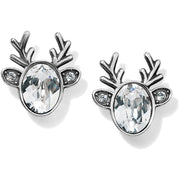 Brighton Reindeer Glitz Mini Post Earrings (J22221)