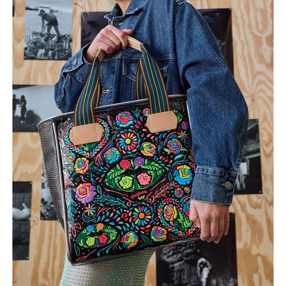 Consuela Classic Tote Www Consuela Bags Com Consuela Embroidered