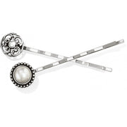 Brighton Satin Glow Bobby Pins (J81152) SLV