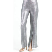 Clara Sun Woo Silver Shimmer Wide leg  Pant (PT24H)
