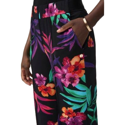 Joseph Ribkoff Floral Wide Leg Pant