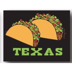 Texas & Taco Magnet