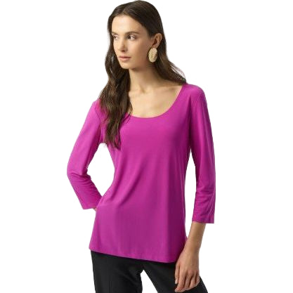 Joseph Ribkoff Scoop Neck Cosmos Pullover Top