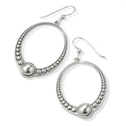 Brighton Pretty Tough Oval French Wire Earrings (JA7820)
