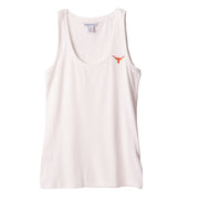 Texas Longhorn Tommy Bahama Ladies New Barrier Bay Rib Tank (TW219807) WHT