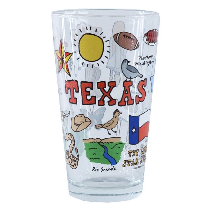 Texas Wanderer Pint Glass (1 BRIL 101)