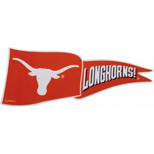 Texas Longhorn Pennant Magnet (Set of 2) (32481)