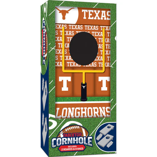 Texas Longhorn Table Top Cornhole Game
