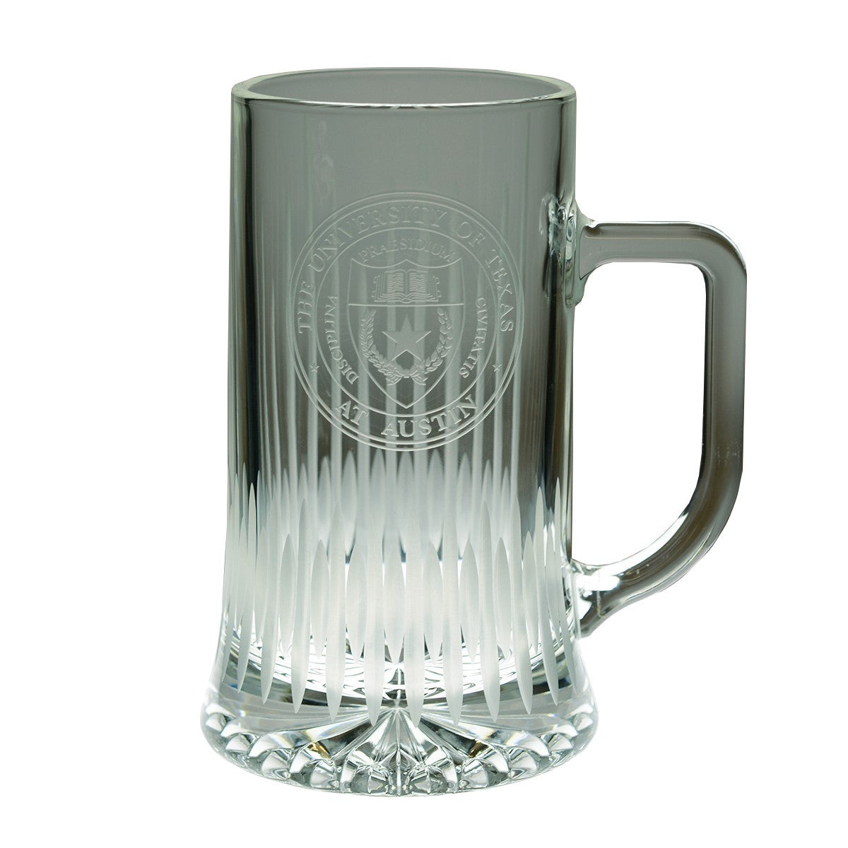 Texas Longhorn Etched Heavy Weight Glass Steins (3 Styles) 9099