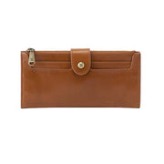 HOBO Dunn Polished Leather Continental Wallet (2 Colors)