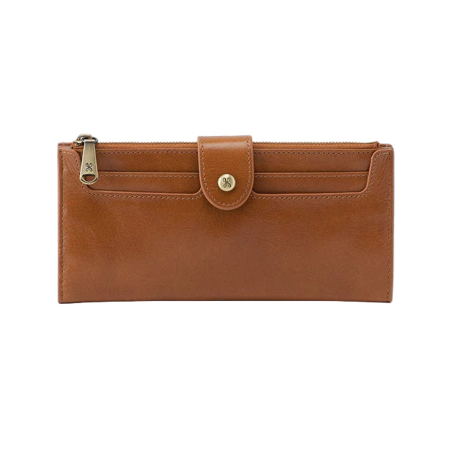 HOBO Dunn Polished Leather Continental Wallet (2 Colors)