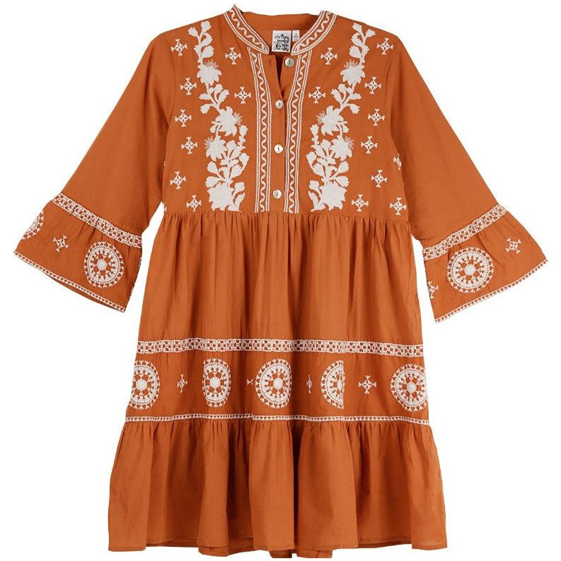 Parsley & Sage Anna Embroidered Dress (24T27D)