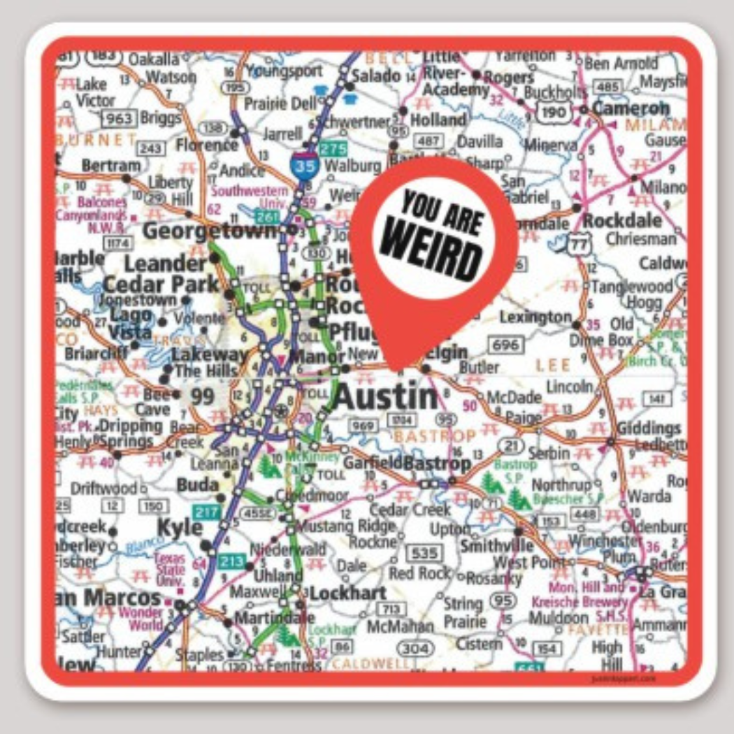 Sticker - You Are Weird