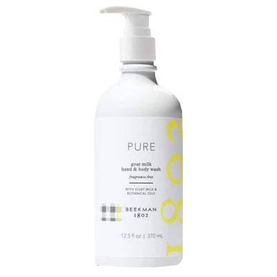 Beekman 1802 Pure Goat Milk Fragrance Free 12.5 oz Hand & Body Wash