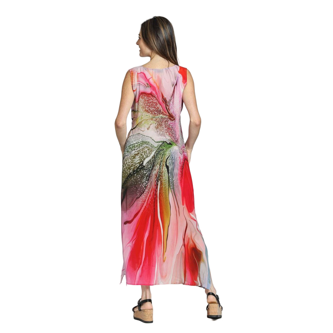 APNY V-Neck Long Tank Dress