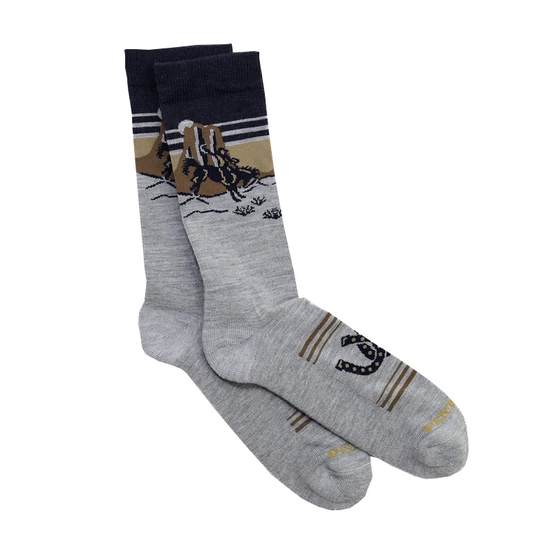 Pendleton Cowboy Camp Wool Blend Crew Socks