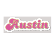 Sticker - Pink Austin