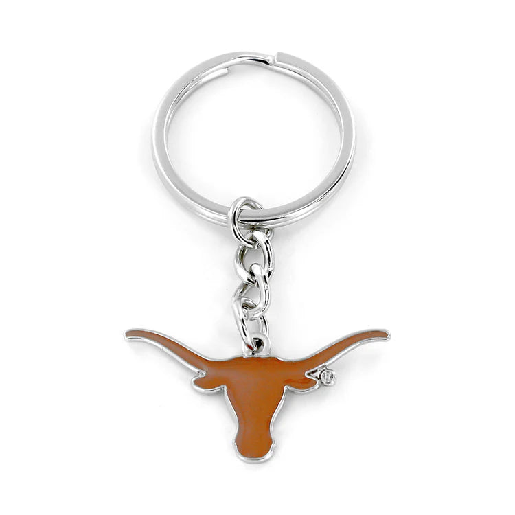 Texas Longhorn Aminco Enamel Logo Keychain (CCP-KT-628-52)