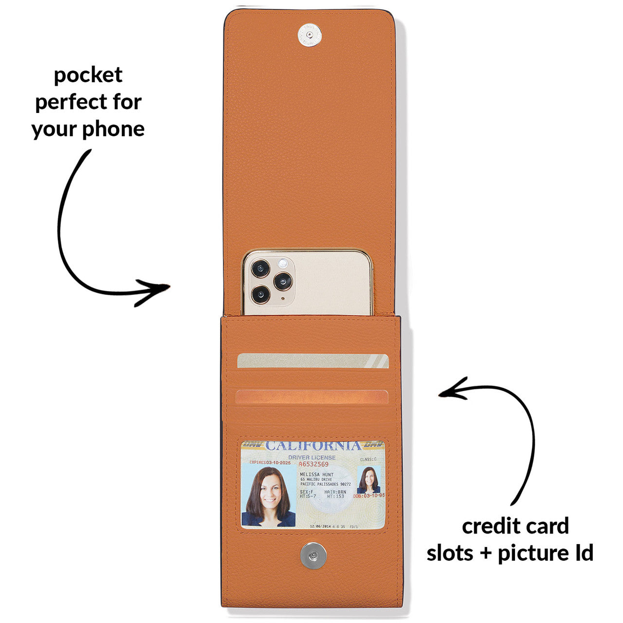 Brighton Ferrara Phone Organizer (E53164) NATURELLE