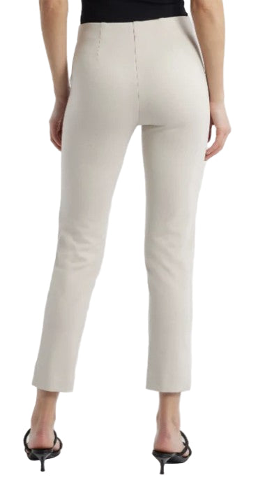 APNY Pull-On Ponte Split Hem Champagne Pant