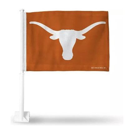Texas Longhorn Logo Single Car Flag (0131116170) BO