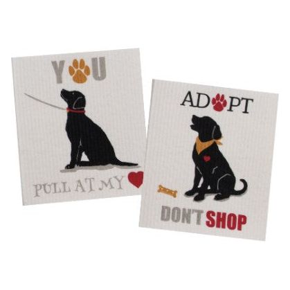 You Pull At My Heart Dog-2 Pack Fun Cloths (R6720)