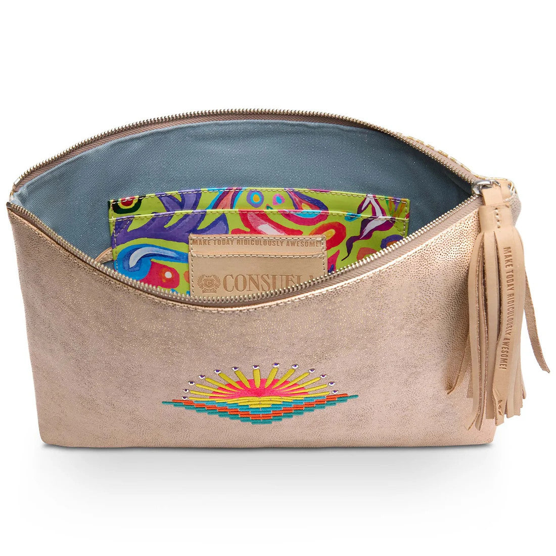 Consuela Fuzzy Take Me Out Clutch