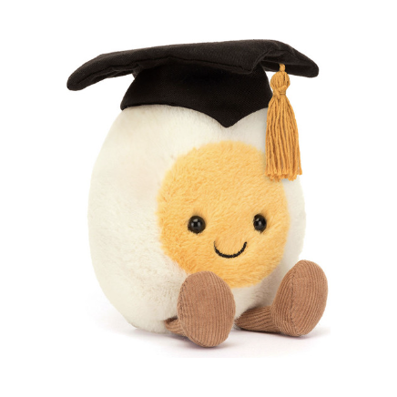 Jellycat Boiled Egg Graduation