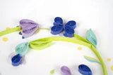 Quilling Card 25th Wedding Anniversary (LV270)