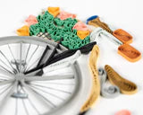 Quilling Card Antique High-Wheel Bicycle (BL1451)
