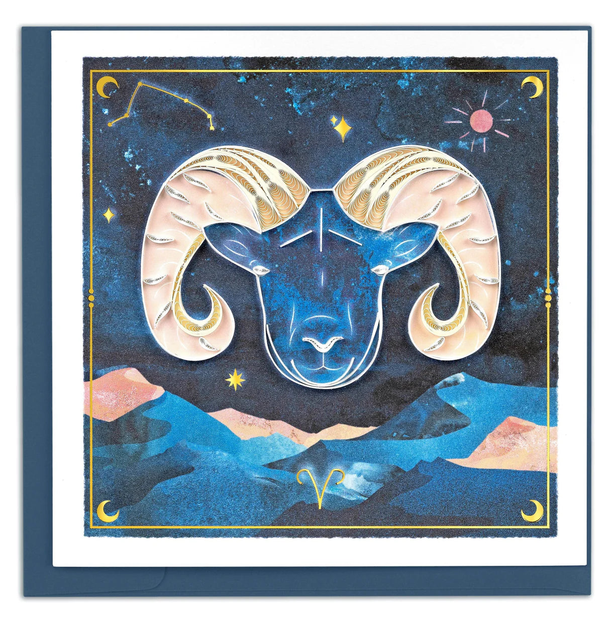 Quilling Card Zodiac Collection Aries (BD105-Z)