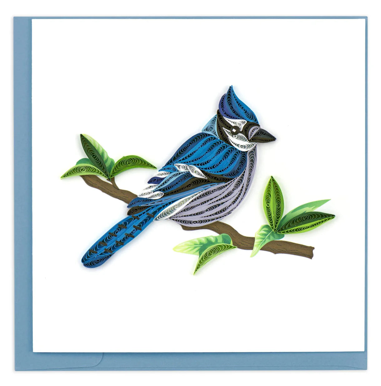 Quilling Card Blue Jay (BL948)
