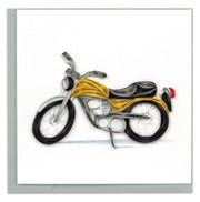 Quilling Card Classic Motorcycle
