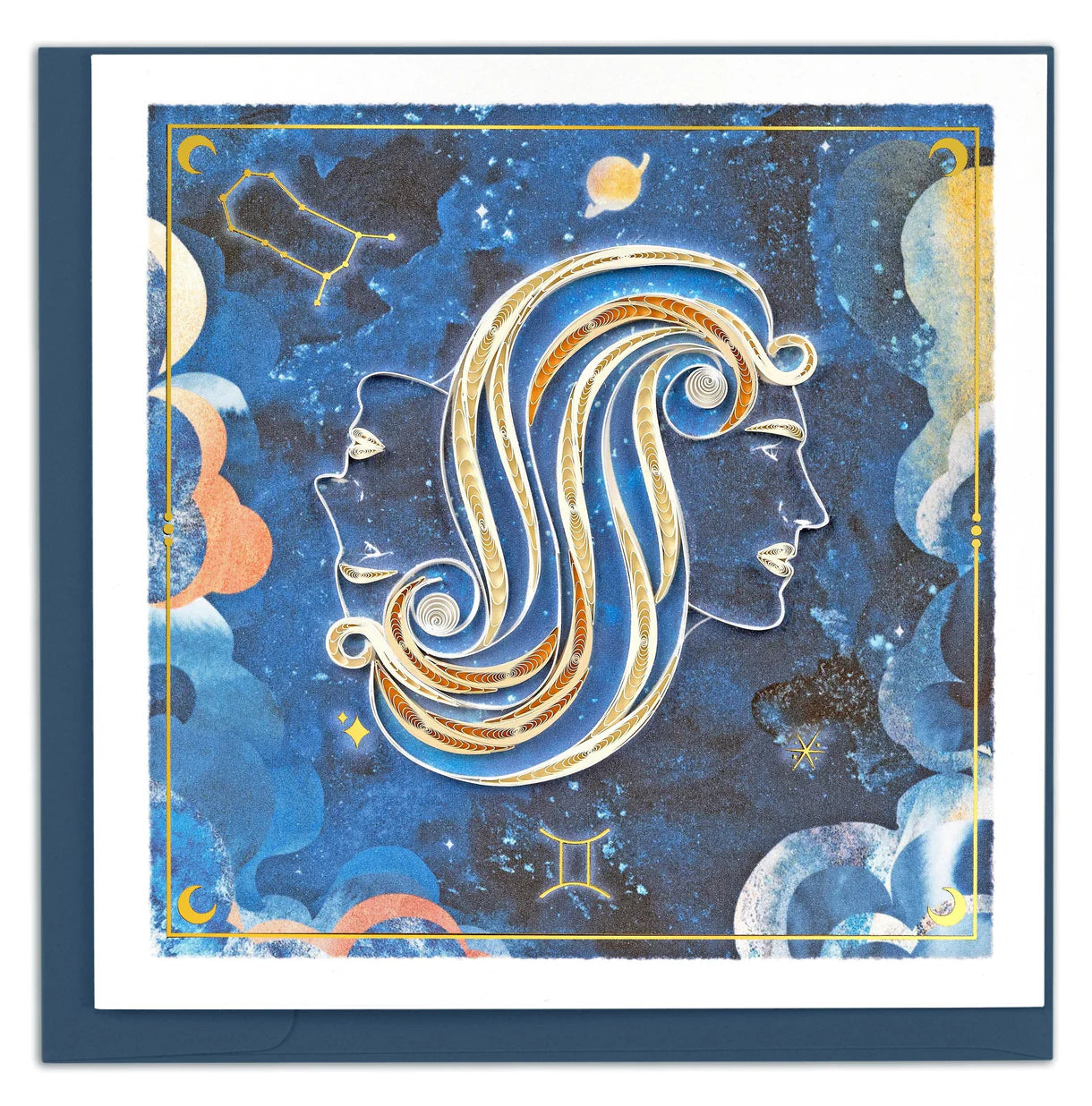 Quilling Card Zodiac Collection Gemini (BD106Z)