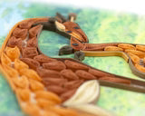 Quilling Card  Giraffe (BL1015)