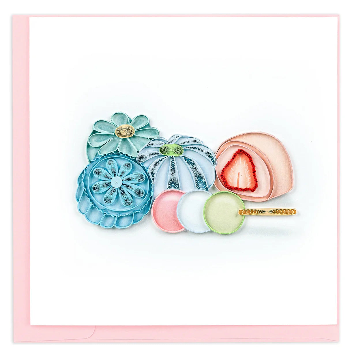Quilling Card Japanese Desserts (JP0107)