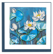 Quilling Card Lotus Pond (BL1484)