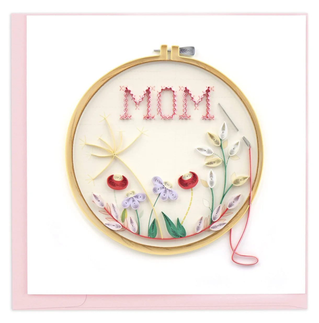 Quilling Card  Mom Cross Stitch (SO744)
