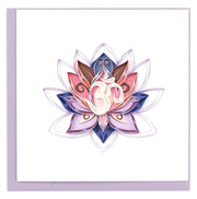 Quilling Card Ohm Lotus (BL1453)