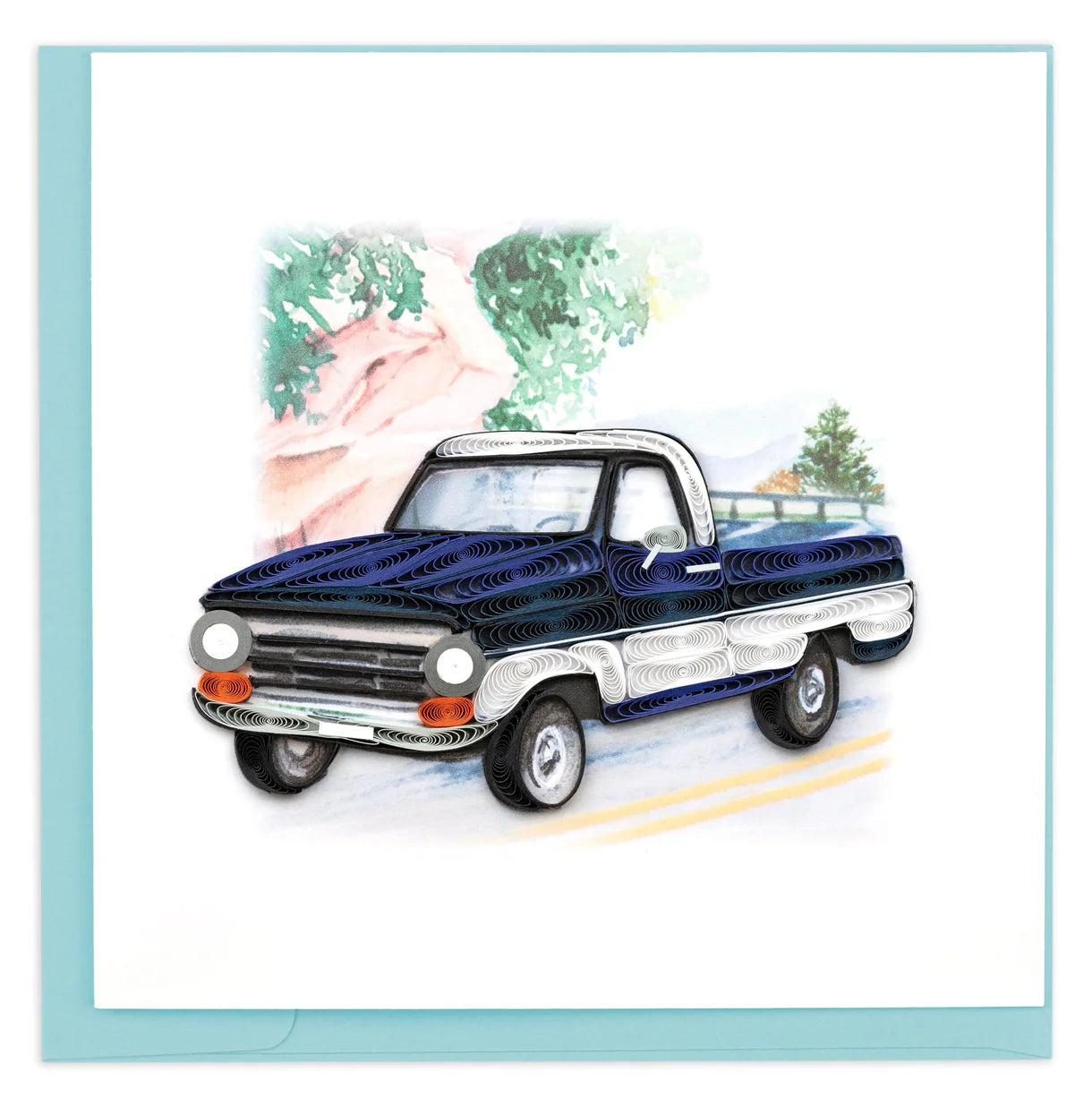 Quilling Card  Pickup Truck (BL1399)