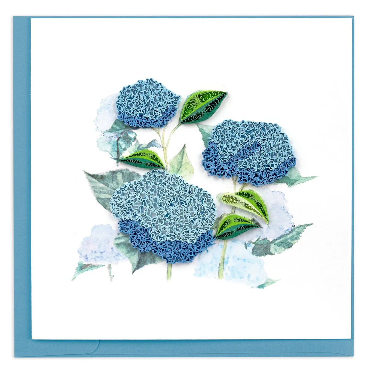Quilling Card Wild Hydrangeas (BL1432)
