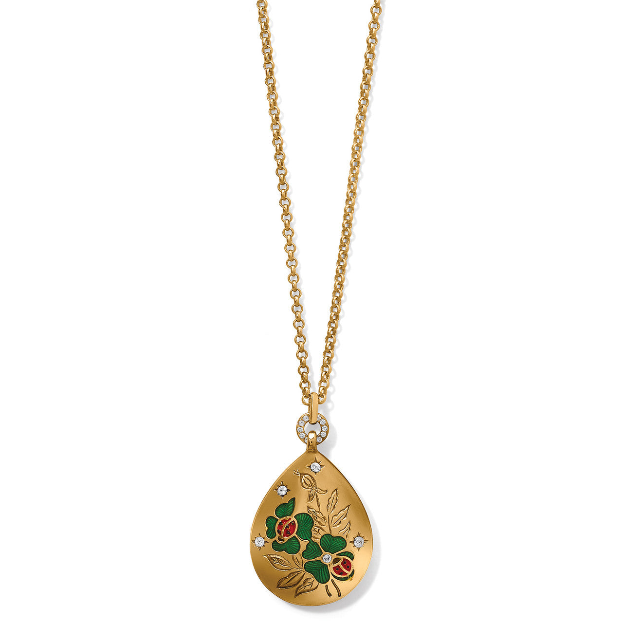 Brighton Garden's Splendor Ladybug Necklace (JM7458)