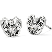 Brighton Flight of The Fancy Mini Post Earrings (SLV)