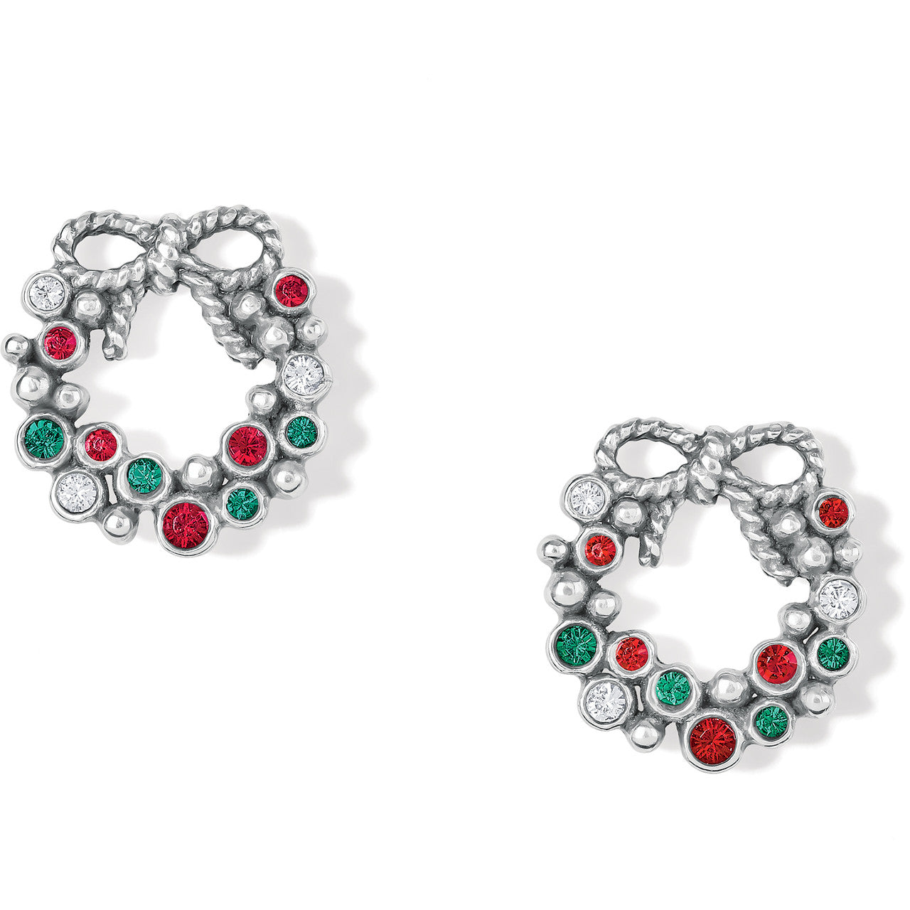 Brighton Eternal Joy Wreath Mini Post Earrings (J22333)