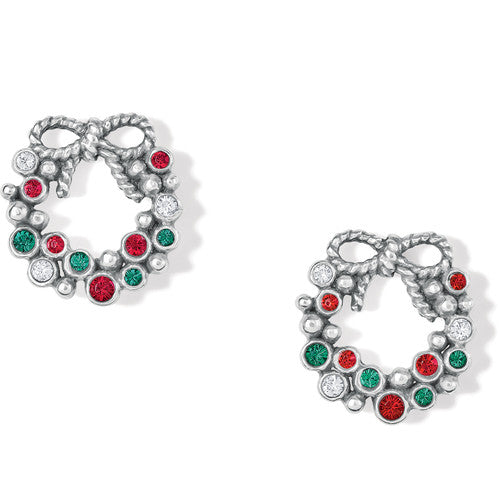 Brighton Eternal Joy Wreath Mini Post Earrings (J22333)
