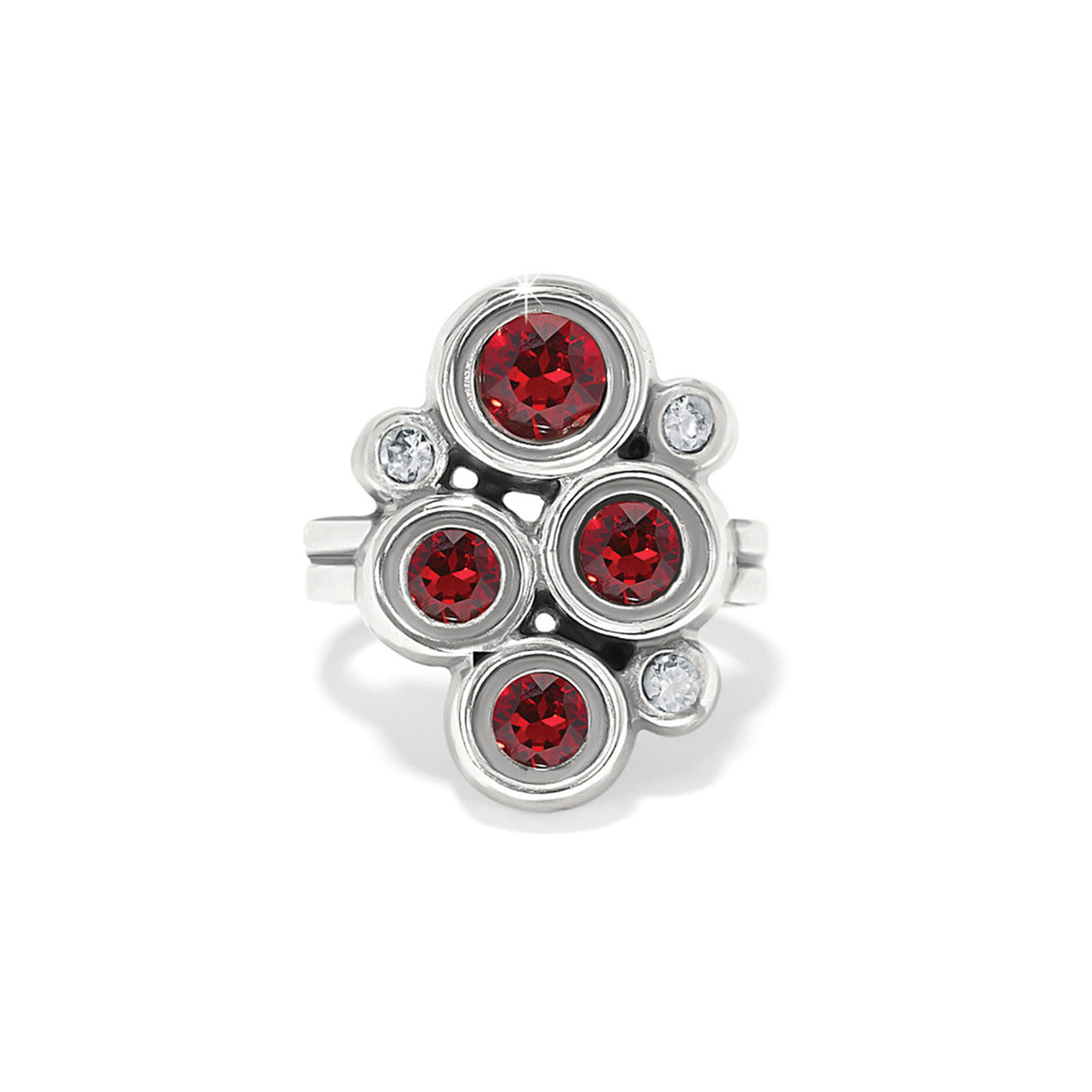 Brighton Constella Red Cluster Ring