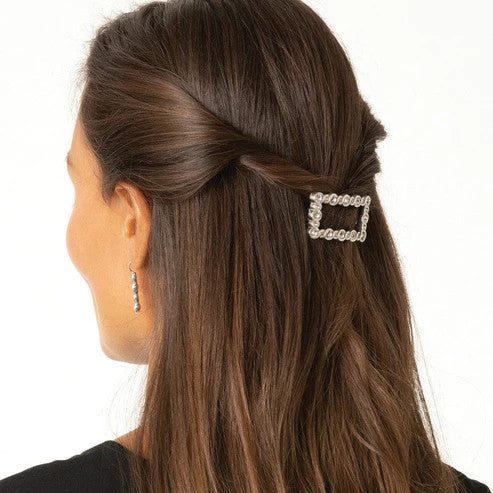 Brighton Infinity Sparkle Small Barrette (J82271)