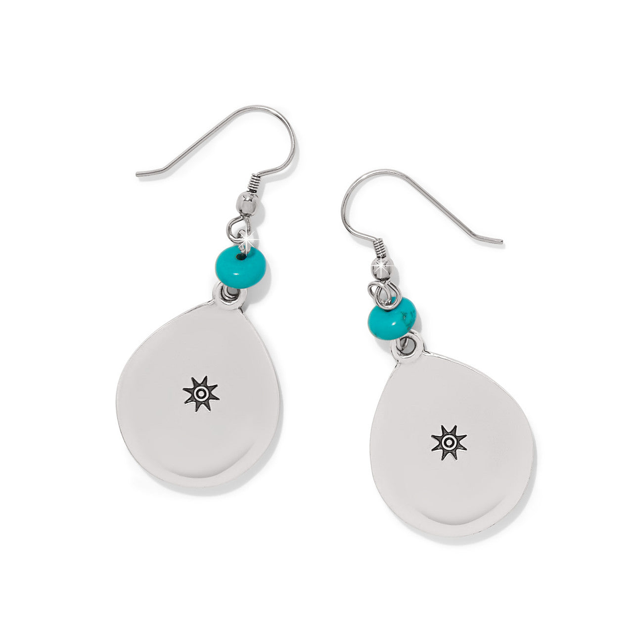 Brighton Mosaic Turquoise Teardrop Earrings