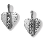 Brighton Mingle Adore Post Drop Silver Earrings (JA7580)