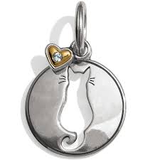 Brighton Shadowshine Cat Charm (JC4150)